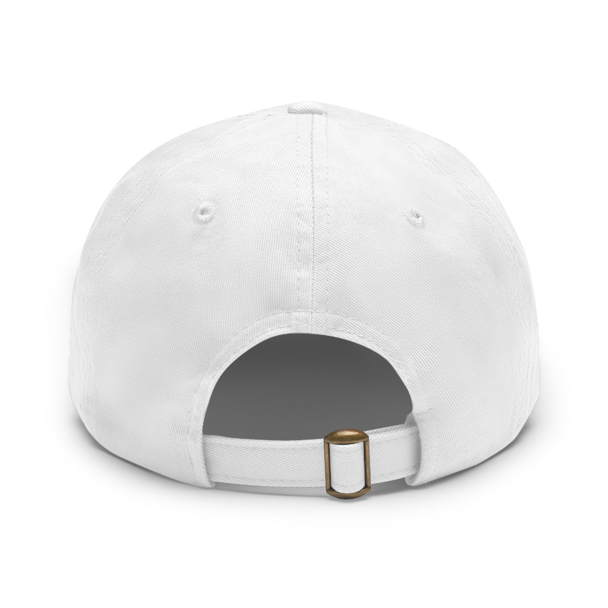 Patriotic Leather Patch Dad Hat — "When Tyranny Becomes Law, Rebellion Becomes Duty"