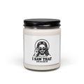 I Saw That Jesus Candle, Soy Candle | Christian Meme Vintage Tee Style